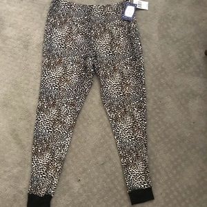 leopard print pajama pants